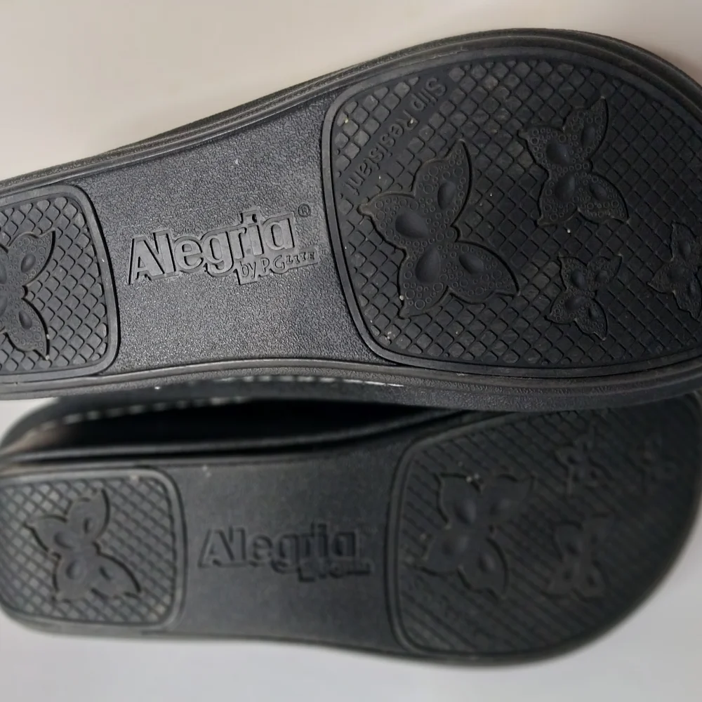 ALEGRIA Clogs Shoes Size 3 Girls Leather Upper